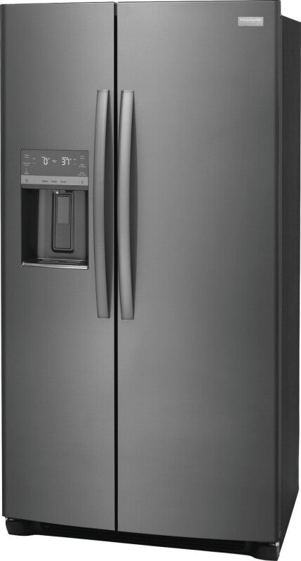 Frigidaire Gallery  22 Cu. Ft. 36" Counter-Depth Side-by-Side Refrigerator - Stainless Steel (GRSC2352AF)