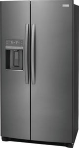 Frigidaire Gallery  22 Cu. Ft. 36" Counter-Depth Side-by-Side Refrigerator - Stainless Steel (GRSC2352AF)