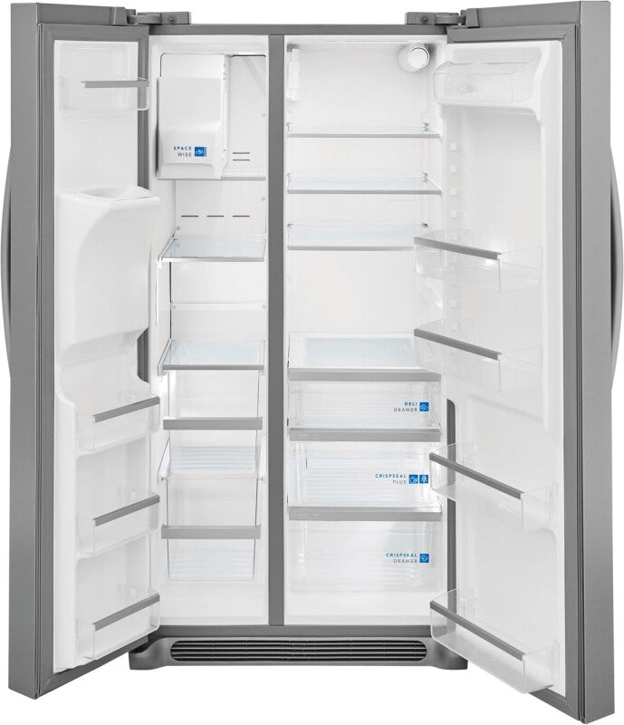 Frigidaire Gallery 25.6 Cu. Ft. 36" Standard Depth Side by Side Refrigerator - Stainless Steel (GRSS2652AF)