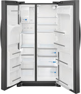 Frigidaire Gallery  26 Cu. Ft. 36" Standard-Depth Side-by-Side Refrigerator - Stainless Steel (GRSS2652AF)