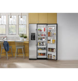 GE 23.0 Cu. Ft. Side-By-Side Refrigerator - Gray (GSE23GYPFS)