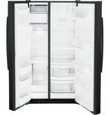GE  25.3 Cu. Ft. Side-By-Side Refrigerator - Black (GSE25GGPBB)