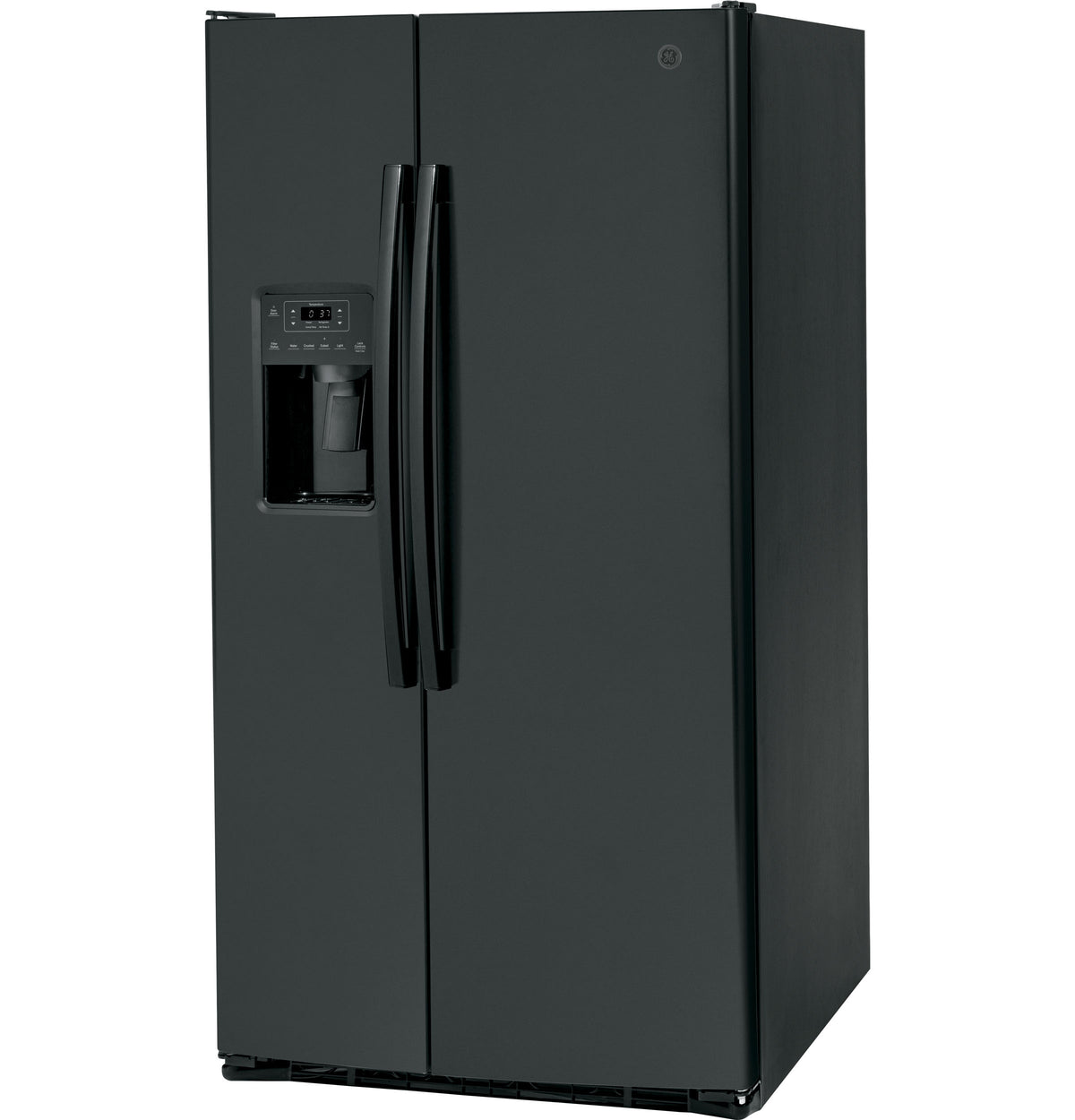 GE  25.3 Cu. Ft. Side-By-Side Refrigerator - Black (GSE25GGPBB)