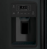 GE  25.3 Cu. Ft. Side-By-Side Refrigerator - Black (GSE25GGPBB)