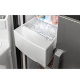 GE 25.3 Cu. Ft. Side-By-Side Refrigerator - Black (GSE25GGPBB)