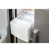 GE 23.0 Cu. Ft. Side-By-Side Refrigerator - Gray (GSS23GYPFS)