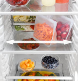 GE 23.0 Cu. Ft. Side-By-Side Refrigerator - Gray (GSS23GYPFS)