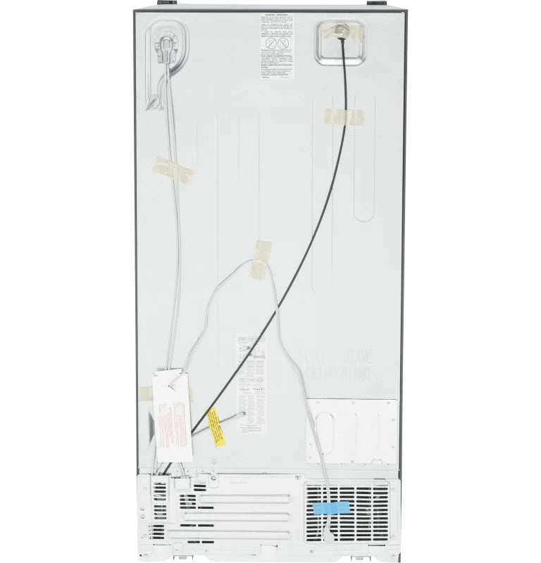GE 23.0 Cu. Ft. Side-By-Side Refrigerator - Gray (GSS23GYPFS)