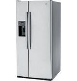 GE 23.0 Cu. Ft. Side-By-Side Refrigerator - Stainless Steel (GSS23GYPFS)