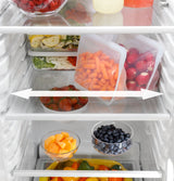 GE  23.0 Cu. Ft. Side-By-Side Refrigerator - Fingerprint Resistant Stainless (GSS23GYPFS)