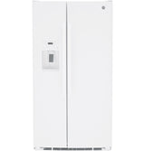 GE 25.3 Cu. Ft. Side-By-Side Refrigerator - White (GSS25GGPWW)