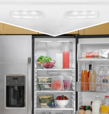 GE  25.3 Cu. Ft. Side-By-Side Refrigerator - White (GSS25GGPWW)