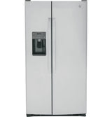 GE 25.3 Cu. Ft. Side-By-Side Refrigerator - Gray (GSS25GYPFS)
