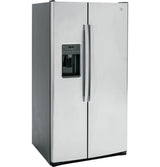 GE 25.3 Cu. Ft. Side-By-Side Refrigerator - Gray (GSS25GYPFS)