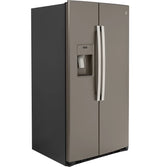 GE 25.1 Cu. Ft. Side-By-Side Refrigerator - Slate (GSS25IMNES)