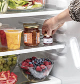 GE 25.1 Cu. Ft. Side-By-Side Refrigerator - Slate (GSS25IMNES)