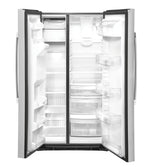 GE  Ge 25.1 Cu. Ft. Fingerprint Resistant Side-by-side Refrigerator - Fingerprint Resistant Stainless (GSS25IYNFS)