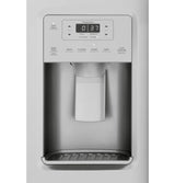 GE 25.1 Cu. Ft. Fingerprint Resistant Side-By-Side Refrigerator - Gray (GSS25IYNFS)
