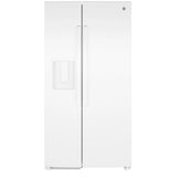 GE  27.9 Cu. Ft. Side-By-Side Refrigerator with Extra Tall Dispenser and In-Door Icemaker - White (GSS28NGYWW)