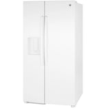 GE  27.9 Cu. Ft. Side-By-Side Refrigerator with Extra Tall Dispenser and In-Door Icemaker - White (GSS28NGYWW)