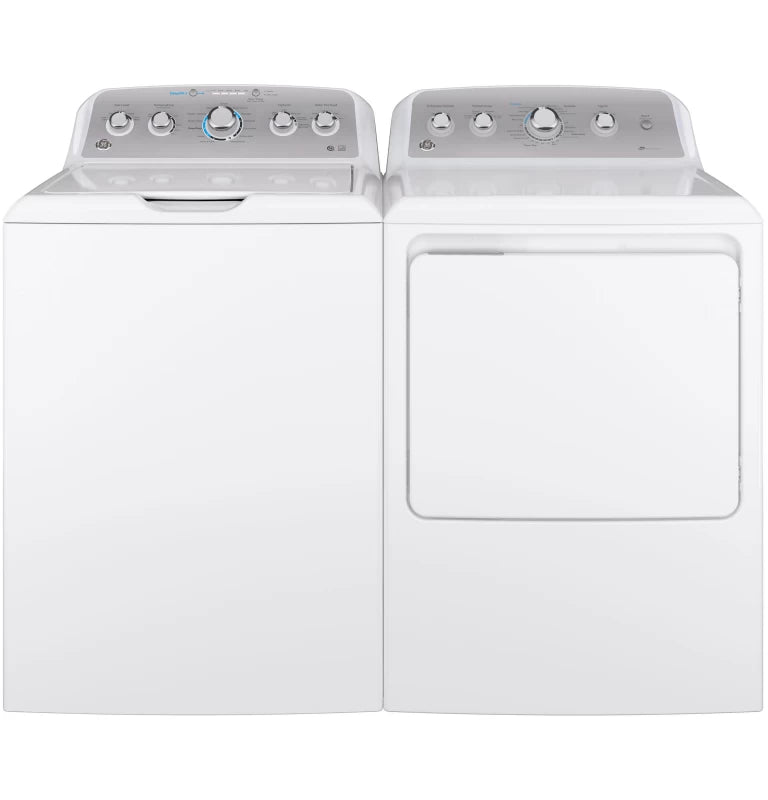 GE 7.2 cu. ft. Capacity aluminized alloy drum Electric Dryer with Sensor Dry - White (GTD45EASJWS)
