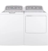 GE 7.2 cu. ft. Capacity aluminized alloy drum Electric Dryer with Sensor Dry - White (GTD45EASJWS)