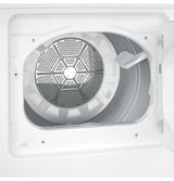 GE 7.2 cu. ft. Capacity aluminized alloy drum Gas Dryer with Sensor Dry - White (GTD45GASJWS)