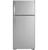 GE 28-Inch 16.6 Cu. Ft. Top-Freezer Refrigerator - Stainless Steel (GTE17GSNRSS)