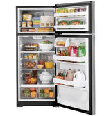 GE 16.6 Cu. Ft. Top-Freezer Refrigerator - Gray (GTE17GSNRSS)