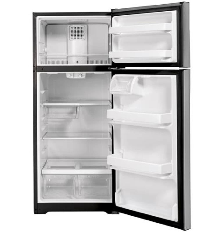 GE 16.6 Cu. Ft. Top-Freezer Refrigerator - Gray (GTE17GSNRSS)