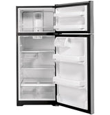 GE 16.6 Cu. Ft. Top-Freezer Refrigerator - Gray (GTE17GSNRSS)