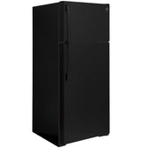 GE 17.5 Cu. Ft. Top-Freezer Refrigerator - Black (GTE18GTNRBB)