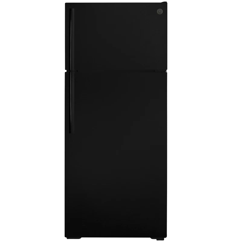 GE 17.5 Cu. Ft. Top-Freezer Refrigerator - Black (GTE18GTNRBB)