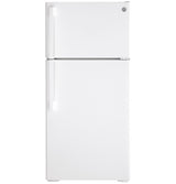 GE 15.6 Cu. Ft. Top-Freezer Refrigerator - White (GTS16DTNRWW)