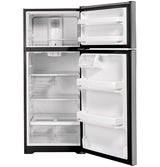 GE 16.6 Cu. Ft. Top-Freezer Refrigerator - Gray (GTS17GSNRSS)