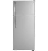 GE 28-Inch 17.5 Cu. Ft. Top-Freezer Refrigerator - Stainless Steel (GTS18GSNRSS)