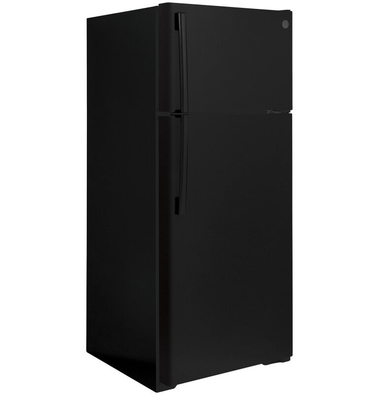GE 17.5 Cu. Ft. Top-Freezer Refrigerator - Black (GTS18GTNRBB)