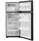 GE 17.5 Cu. Ft. Top-Freezer Refrigerator - Black (GTS18GTNRBB)