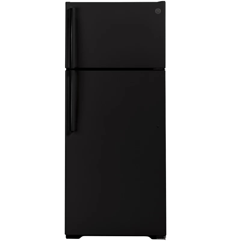 GE 17.5 Cu. Ft. Top-Freezer Refrigerator - Black (GTS18HGNRBB)