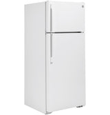 GE 28-Inch GE REFER TOP MOUNT W/GLASS SHELVES - White (GTS18HGNRWW)