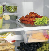GE 28-Inch 17.5 Cu. Ft. Top-Freezer Refrigerator - White (GTS18HGNRWW)