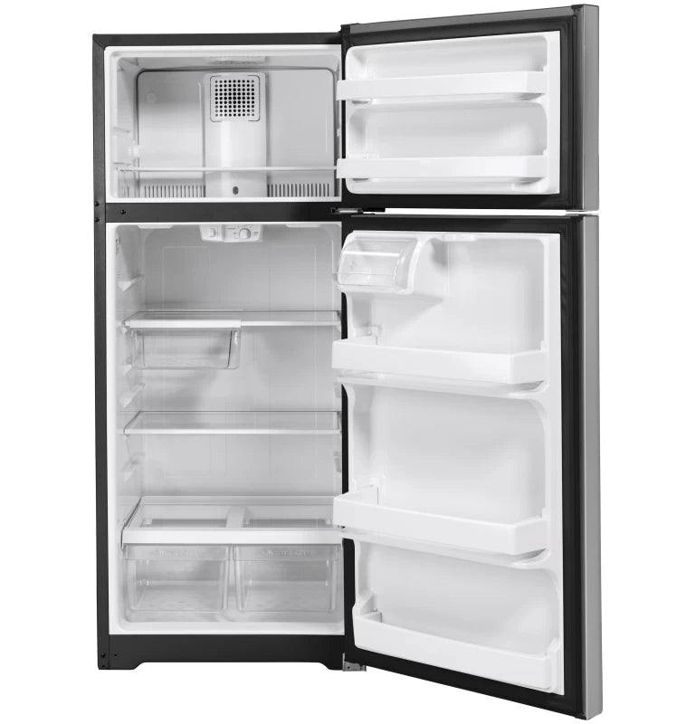 GE 17.5 Cu. Ft. Top-Freezer Refrigerator - Gray (GTS18HYNRFS)