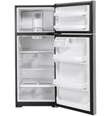 GE 17.5 Cu. Ft. Top-Freezer Refrigerator - Gray (GTS18HYNRFS)