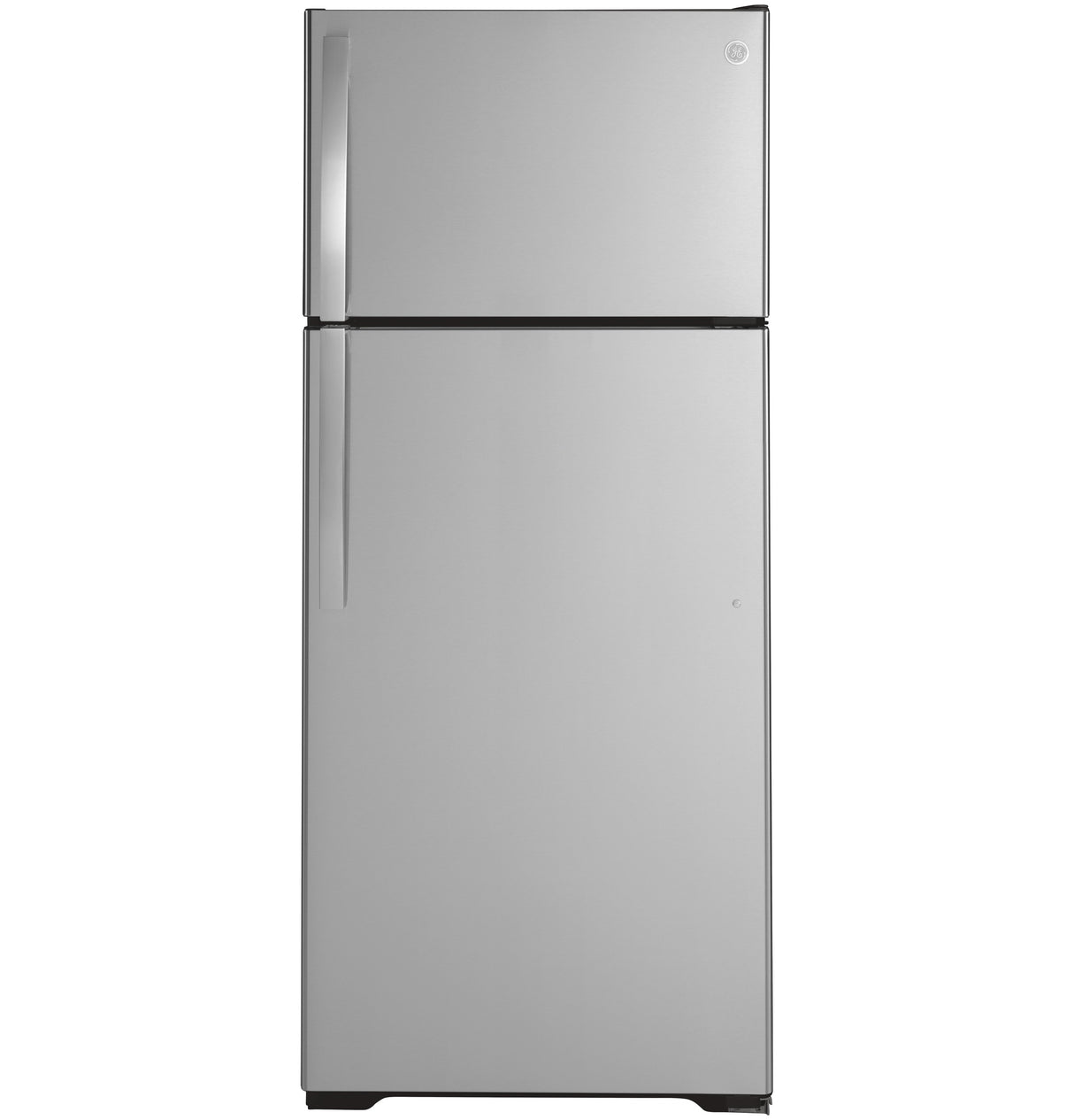 GE 28-Inch 17.5 Cu. Ft. Top-Freezer Refrigerator - Fingerprint Resistant Stainless (GTS18HYNRFS)
