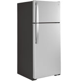 GE 17.5 Cu. Ft. Top-Freezer Refrigerator - Fingerprint Resistant Stainless (GTS18HYNRFS)