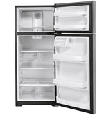 GE 17.5 Cu. Ft. Top-Freezer Refrigerator - Fingerprint Resistant Stainless (GTS18HYNRFS)