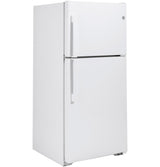 GE 29.8-Inch 19.2 Cu. Ft. Garage Ready Top-Freezer Refrigerator - White (GTS19KGNRWW)