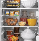 GE 29.8-Inch 19.2 Cu. Ft. Garage Ready Top-Freezer Refrigerator - White (GTS19KGNRWW)