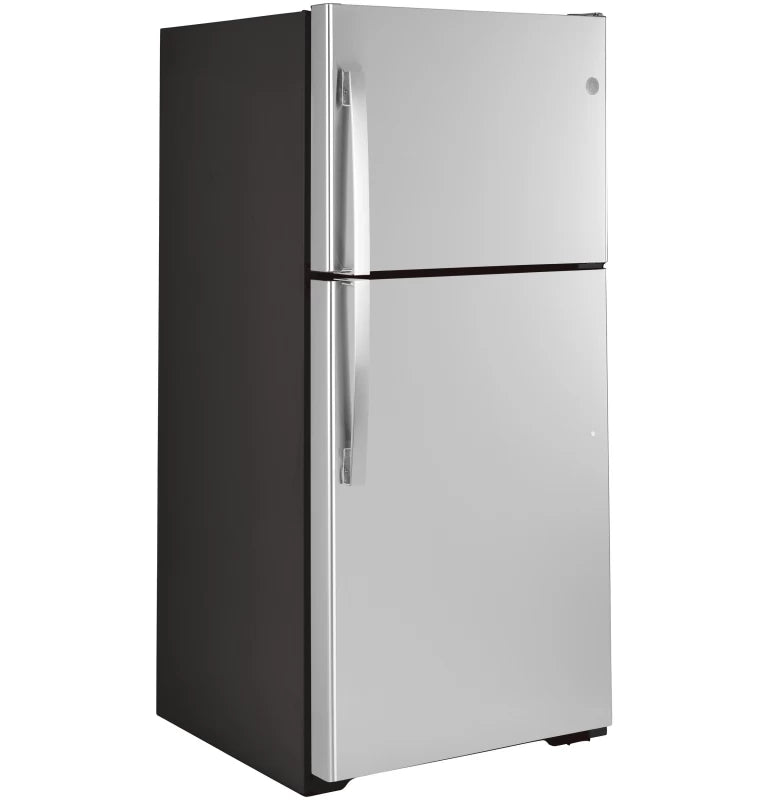 GE 19.2 Cu. Ft. Top-Freezer Refrigerator - Gray (GTS19KYNRFS)