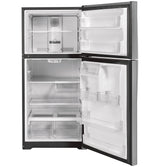 GE 29.8-Inch 19.2 Cu. Ft. Garage Ready Top-Freezer Refrigerator - Fingerprint Resistant Stainless (GTS19KYNRFS)